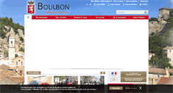 Desktop Screenshot of mairie-boulbon.fr