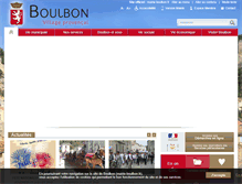 Tablet Screenshot of mairie-boulbon.fr